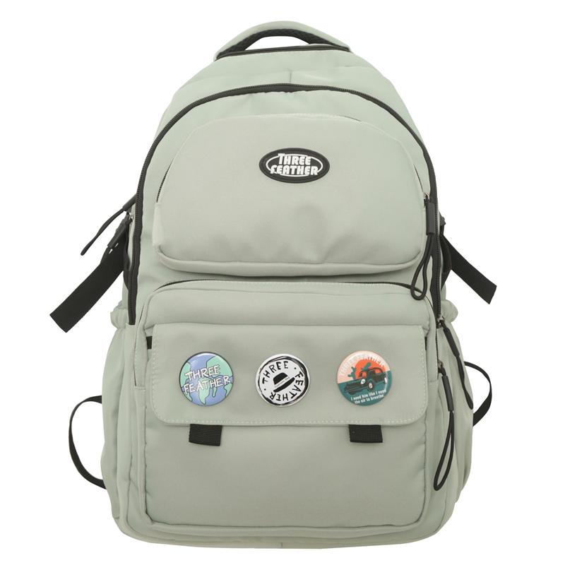 Men's Backpack Student's Lightweight Schoolbag Women's Large Capacity Backpack