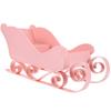 Sleigh Christmas Ornament Classical Mini Sleigh Decor for Table Living Room Kitchen Desktop Party Xmas Home Decoration Festive