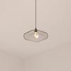 Suspension filaire "Galt" métal noir D34cm - Atmosphera createur d'interieur