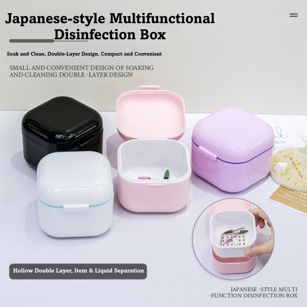 Plastic Material Nail Tool Storage Box For Nail Art Tools Jewelry Small Items