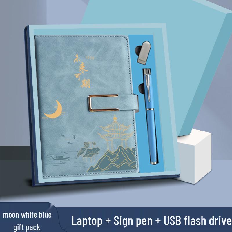 A5 Custom Thick Notebook: High-Value Student Prize & Enterprise Meeting Journal with Logo Printing.