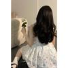 Small Wind Suspender Floral Dress Women's Summer Sweet Fluffy Princess Short Dress