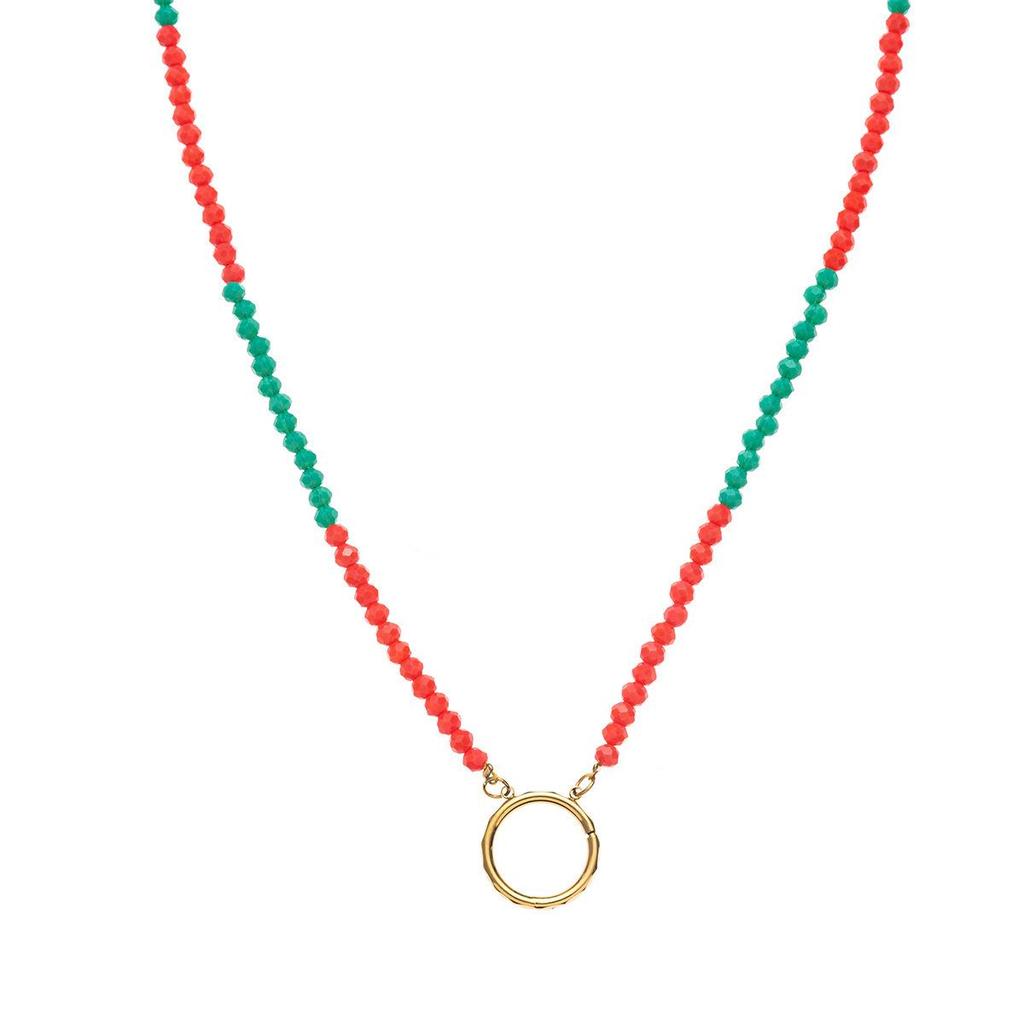 New European & American Animal Series: 18K Stainless Steel Vacuum-Plating Drip Oil DIY Pendants - Colorfast & Stylish