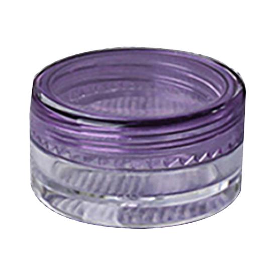 

Cream Bottle Long Service Time Face Cream Travel Supplies Mini Multi Use Pot for Crafts фіолетовий