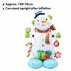 Christmas Themed Christmas Foil Balloons Large Size Photo Backdrop Balloons  Photo Backdrop