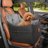 Dog Booster Car Seat for Small Dogs, Portable Pet Travel Carrier Bed with Safety Leash & Adjustable Seat Belt, Non-Slip Bottom