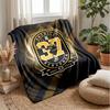 Boston Bruins Flanell Fleece Decke Gemütlich Warm Überwurfdecke für Sofa Bett Reise Ganzjahresgebrauch