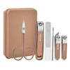 4/6Pcs Stainless Steel Anti-Splash Nail Clipper Set Slanted Nail Clippers Home Nail Clippers Set Manicure Tools