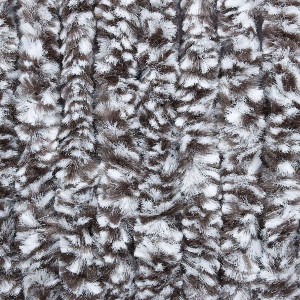 Insect Protection Curtain Brown and Beige 56 x 185 cm Chenille