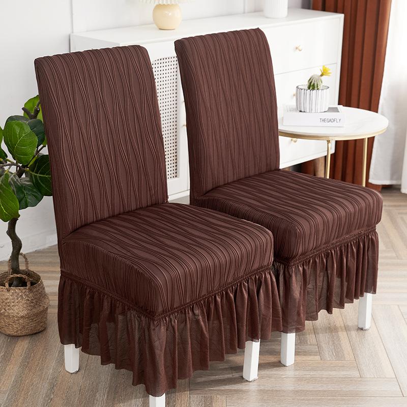 

Пыленепроницаемый Плотный Обнимающий Чехол для Стула Отель Гостиничный Чехол для Стула Чехол для Обеденного Стула для Стола Цельный Эластичный Цельный Чехол для Стула All Seasons Thickened Universal