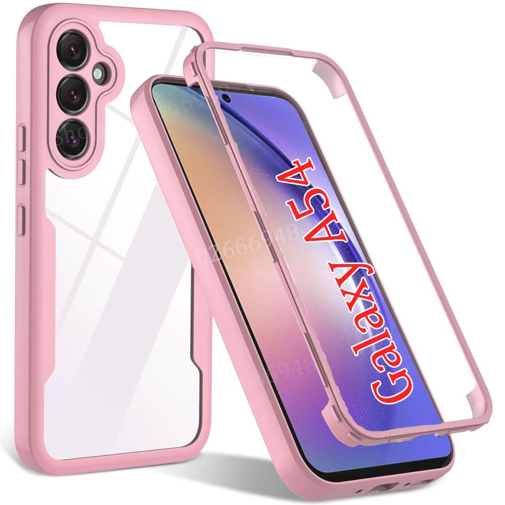 360 Full Coverage Phone Case For Samsung Galaxy A56 A54 A36 A55 A16 A15 A35 A25 A53 A51 A34 A33 A32 A24 A23 A22 A14 A13 5G Funda
