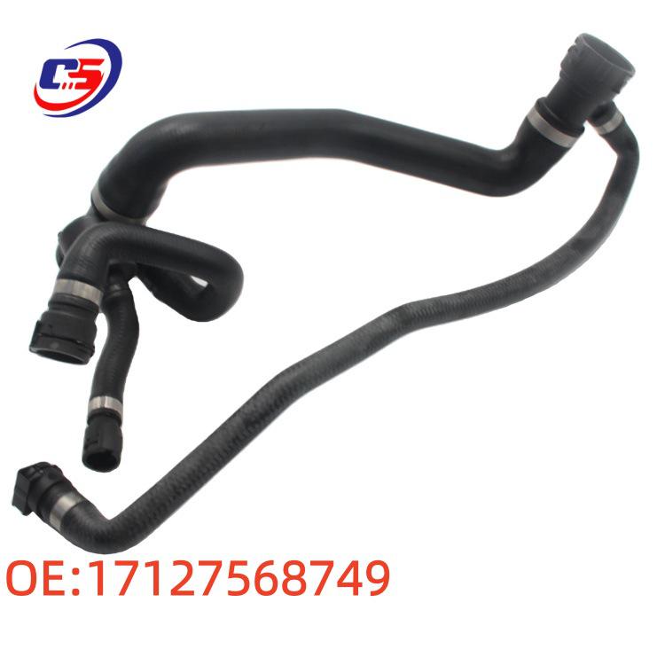 Compatible Oil Inlet & Upper Radiator Hose for BMW 5 Series E60 520LI (Part #17127568749)