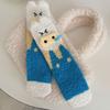 Coral fleece socks women's autumn and winter thickened warm floor socks cute cartoon ugly cute pig sleep socks home confinement socks