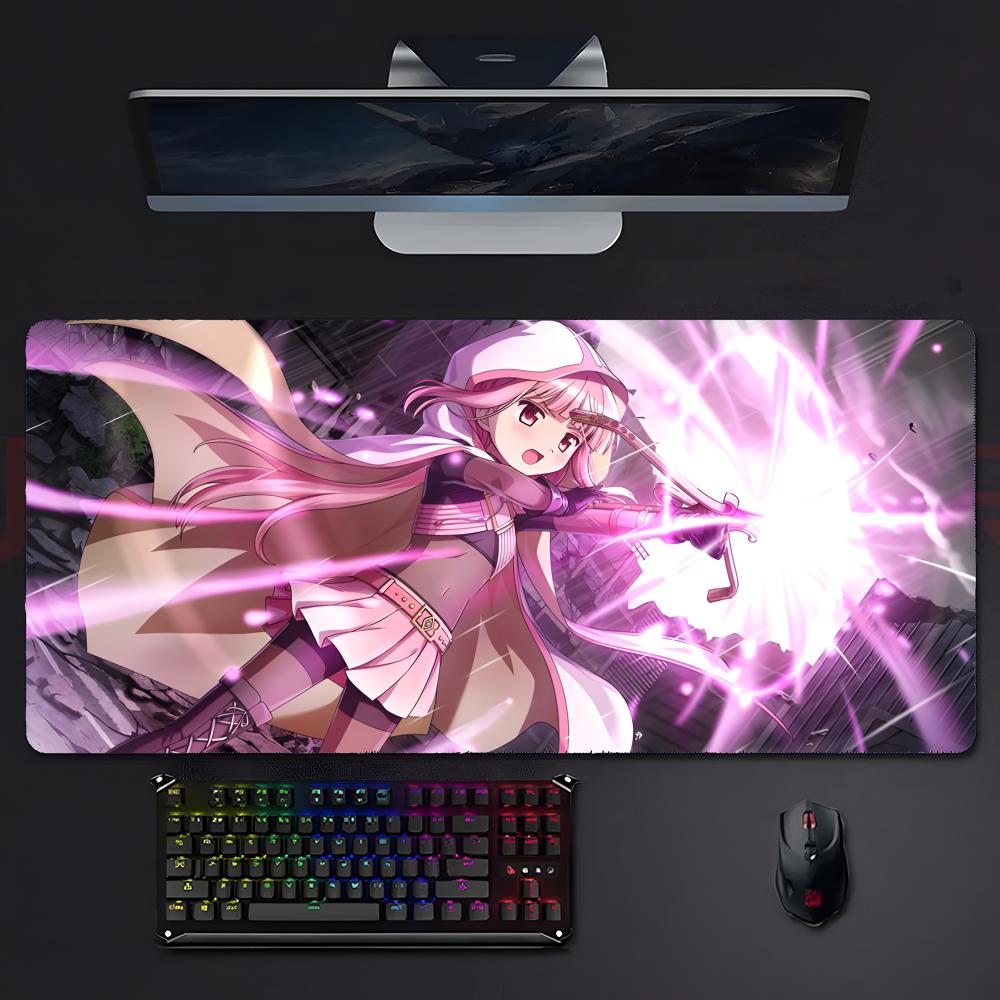 Mmagia Record Puella Magi Madoka Magica Side Story Mouse Pad Large Gaming Mousepad With Stitched Edges Thickened Desk Mat Pc