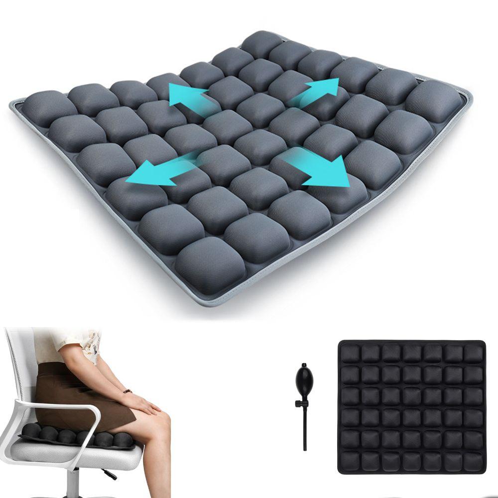 Air Bags Travel Cushion Lightweight High Rebound Pressur Travel Seat Cushion Breathable Portable 3D Inflatable Seat Cushion