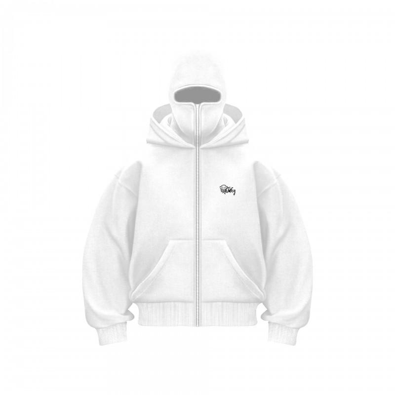 Fashionable autumn and winter hoodie jacket with loose double hat design and hooded sweatshirt