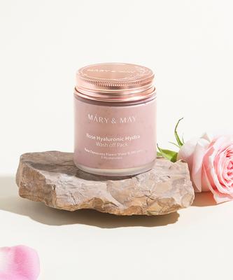 Mary May Vegan Rose Hyaluronic Hydra Wash Off Pack 125g