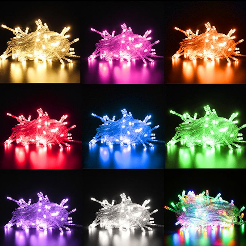 LED-Lichterketten: Batterie- & USB-Sternenhimmel-Lichterkette für Weihnachten & Außendekoration