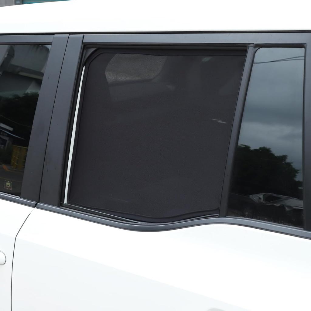 Zadní boční sluneční clony pro Toyota Land Cruiser Prado LC250 2024-2025 Prodyšné síťované závěsy Kryt na okno auta Blokátor UV záření Chránič proti slunci