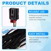 A13F-For VW PASSAT CC Left Tailgate Cable Set RHD 3C8971182J 3C8 971 182 J