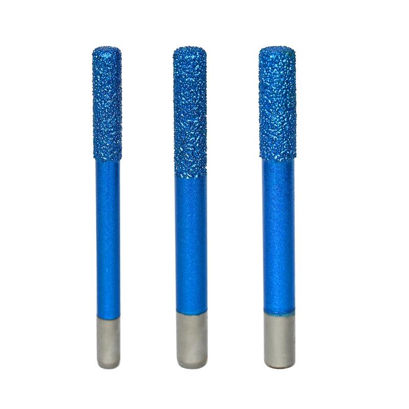Brazed Flat Head Engraving Drill Bit for Ceramic, Bluestone, Marble High Precision Cutting & Hollowing