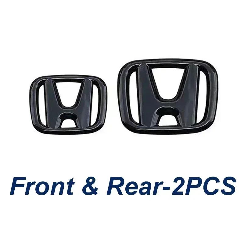 2PCS Emblem Decals for HONDA Jade Inspire Accord Civic FIT XRV URV VEZEL Car Rear Front Trunk Badge Cover Sticker Accessories OC3 wsvj7