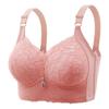 2024 Lace Floral Wire-Free Plus Size Bra with Sponge Cups
