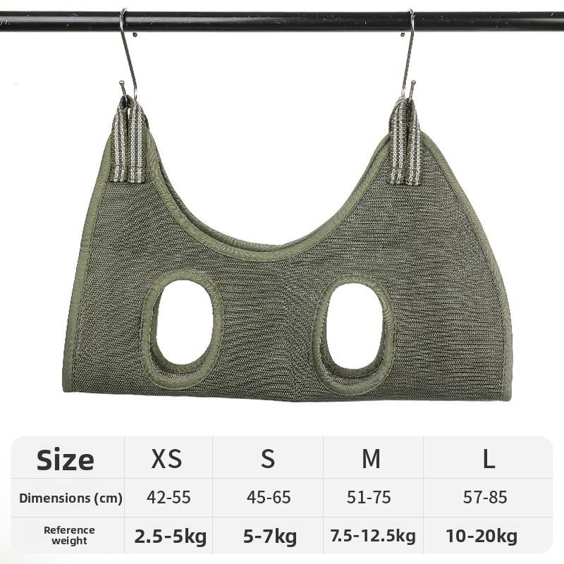 

Многофункциональная сумка для мытья кошек, Инструмент для купания котят, Сумка для купания кошек, Фиксирующая сумка, Многофункциональная сумка для кошек против царапин XS зелёный