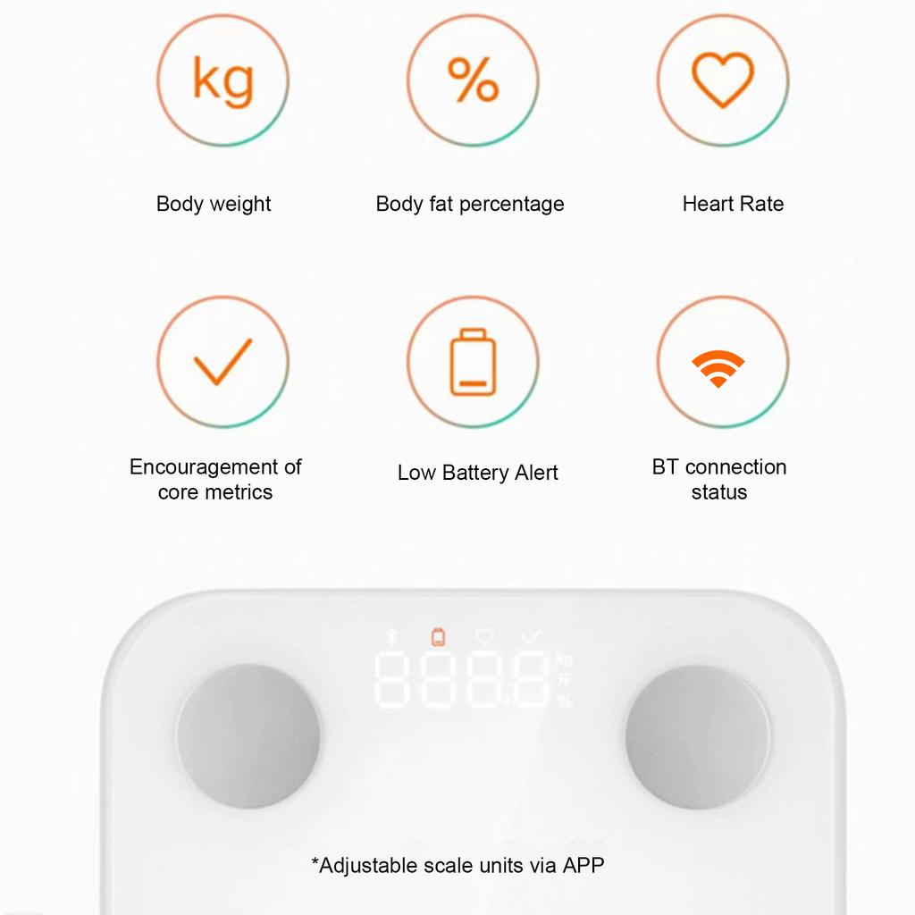 Home Use Intelligent Body Fat Scale Digital Weight Scale Body Composition Analyzer Monitor