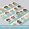 Who Guess I Am Puzzle Game Two Person Interactive Portable Tray Puzzle Board Game Suitable For Children For Kids Adults Children's Birthday Gift