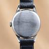 Used MOVADO Vintage Manual Winding Bar Index Silver SS Stainless Steel Leather Belt Replaced Rare Vintage Antique [6 Month Warranty] CH47