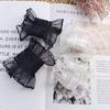 Cosplay Maid Elastic Decorative Wrist Cuffs All-match Detachable Cuffs for Girls