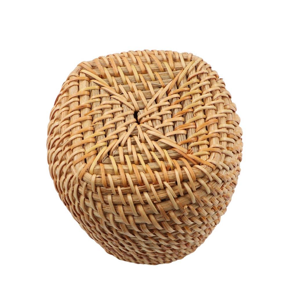 Large Capacity Hand Woven Pen Holder Cosmetic Holder Stationery Container  Teahouse