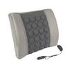 Automotive Massage Lumbar Pad with Memory Fill, Polypropylene Support Frame and Direct Vehicle Placement on Backrests