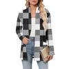Women's Long Sleeve Cardigan V Neck Fashion Printed Shirt Lightweight  Casual Loose Thin Cardigans With Pockets