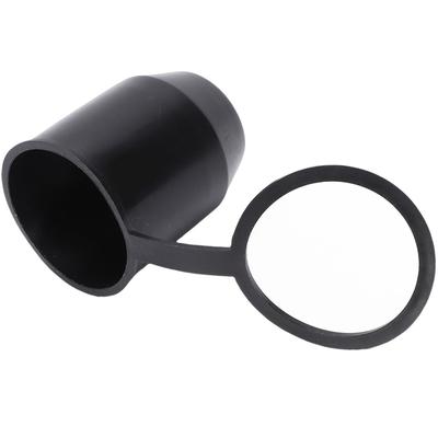 50mm Tow Ball Bar Cap Black Towing Hitch Ball Protective Cover Trailer Hitch Ball Cap for RV Motorhome