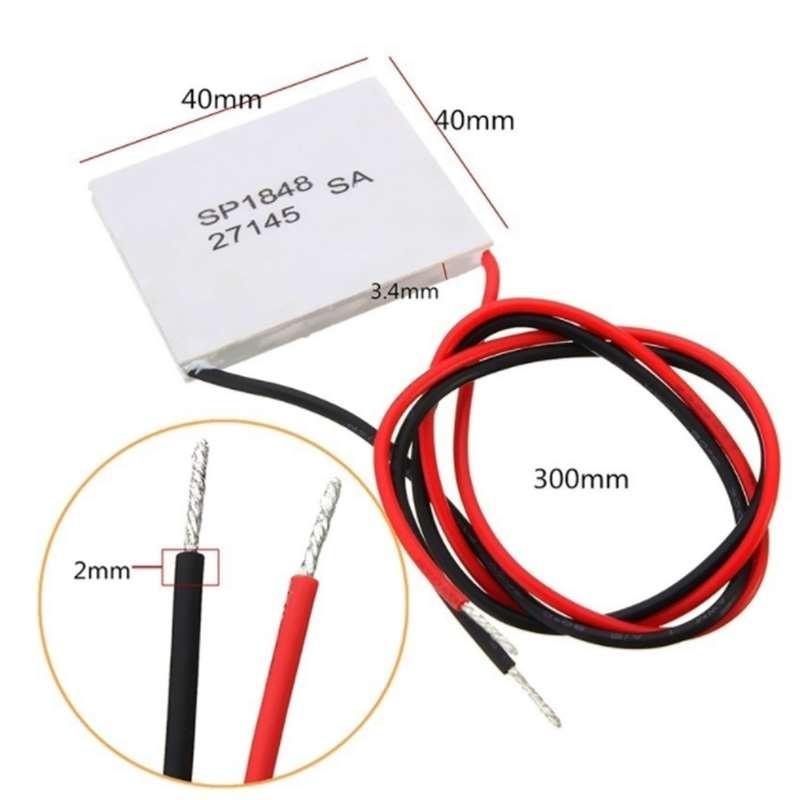 SP1848-27145 150 ℃ High Temperature Peltier TEG Module Thermoelectric Generator