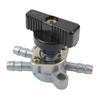 ATV Motocross 3 Way Fuel Tank Tap Pocket Cock Valve Switch   for E-ton Lightning ETon Polaris 40cc 50cc 90cc DirtBike Modified