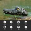 Rc Speed Boat Simulation Crocodile Head 2.4G Remote Control Joke Alligator Decoy Electric Floating Summer Water Spoof Toys Gift