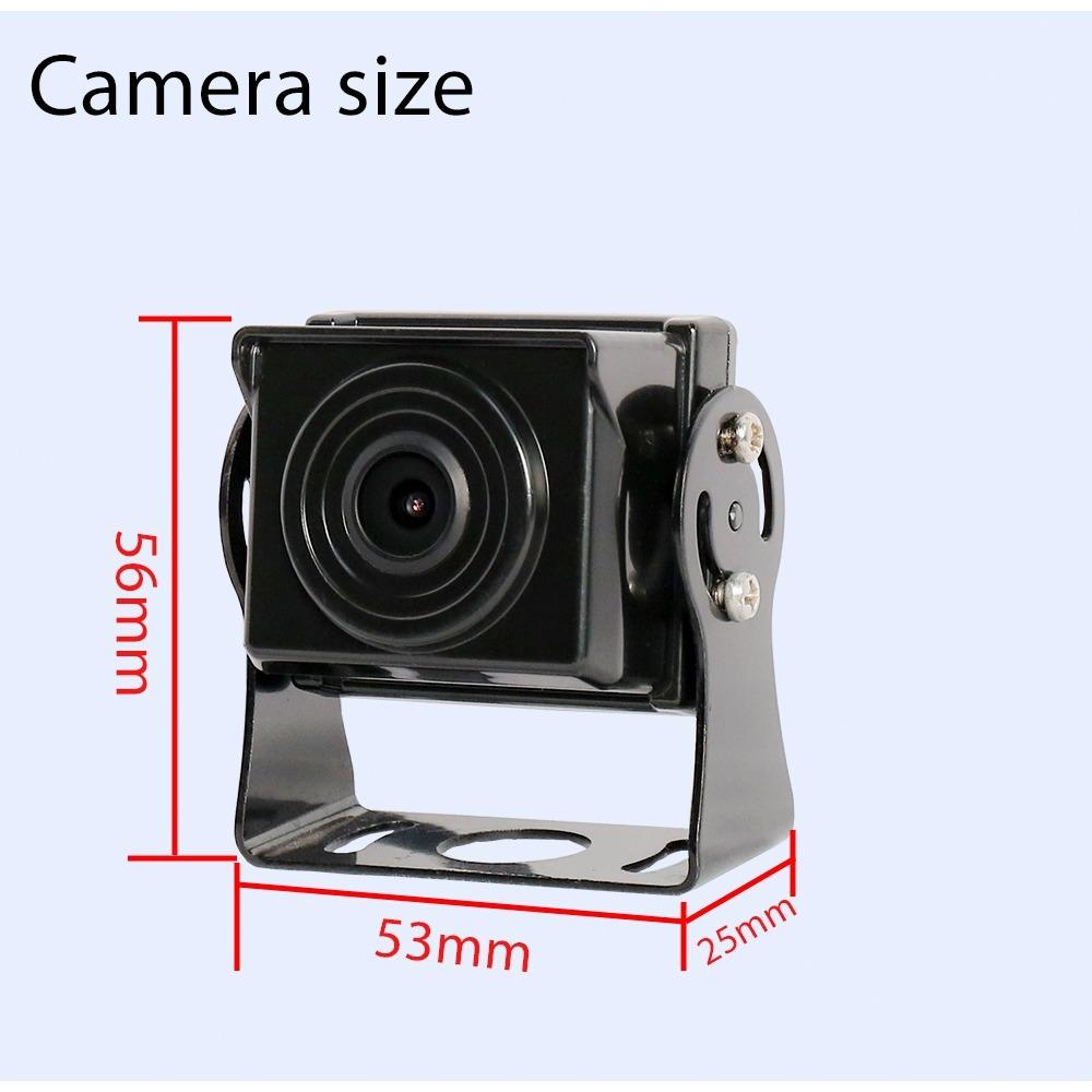 10,36 inci 4 canale 4 canale radar unghi mort BSD alarmă camion autobuz mașină DVR recorder monitor cu 4 bucăți AHD 1080P cameră IR