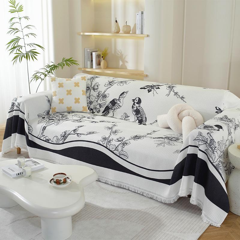 Sofa Cover Towel Four Seasons Universal Nordic Sofa Blanket Cover Towel All-Inclusive Universal Sofa Cover Sofa Cushion