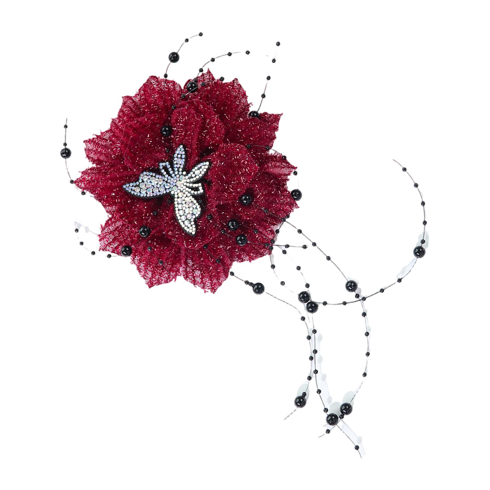 

Проект ручной работы Цветочные аппликации Костюмы для рукоделия Повязка на голову Брошь Украшения для шляпы Крупные цветочные нашивки Швейные принадлежности 3