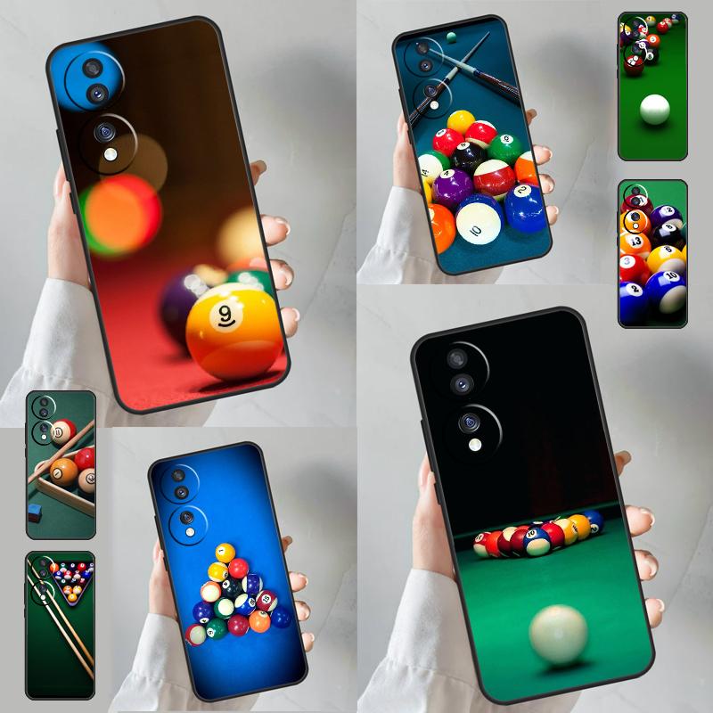 Coque de téléphone Billard Sportif Pour Honor X8b X9b X8 X9 X6a X7a X8a X9a Honor Magic 6 Pro 5 Lite 50 70 90 Housse