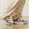 MLB Scarpe da Skateboard Unisex a Taglio Basso, Antiscivolo, Resistenti all'Abrasione, Colore Bianco Marrone 3ASXCLE4N-43BGS