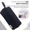 Large Capacity Pencil Bag Zippered Marker Pouch Multi-Functional Pen Organizer  College Use