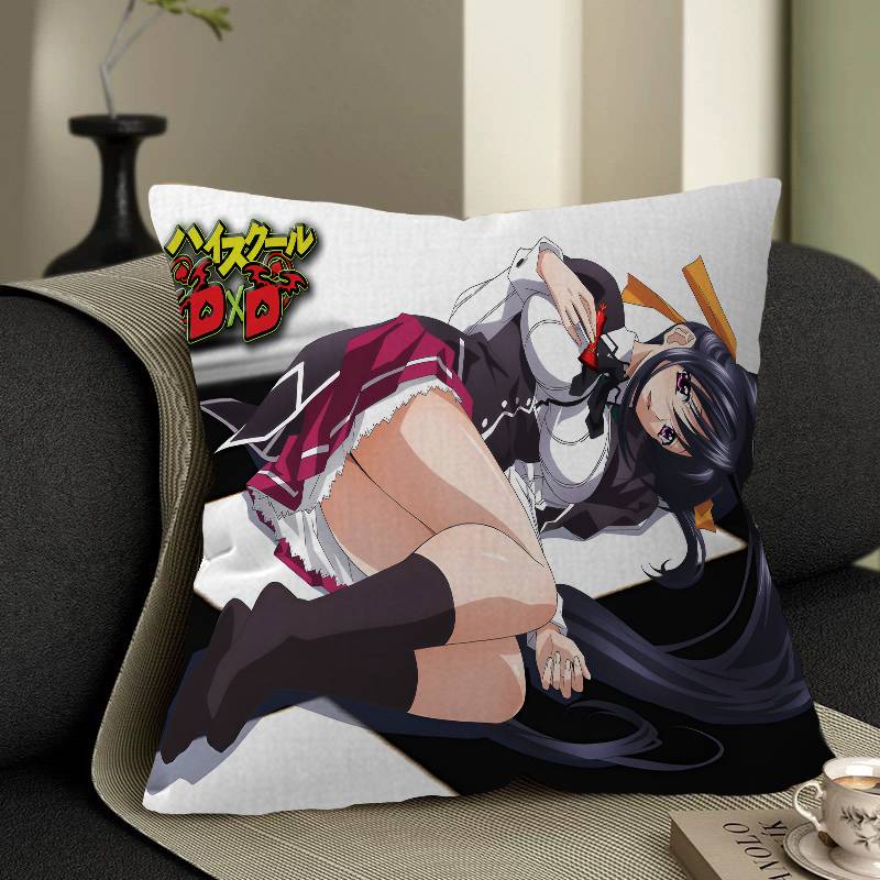 Cartoon High School DxD Cushion Cover Pillow Cover Decor Pillowcase Printed Cushion Case for Couch