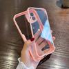 Luxuriöse 360-Grad-Ganzkörper-Vorder- und Rückseite, transparente Telefonhülle für iPhone 16 15 14 13 11 12 Pro Max XS X XR, stoßfeste Stoßstangen-Silikonhülle für Samsung Xiaomi Oppo