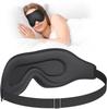 3D Memory Foam Sleeping Mask - Eye Shade Block out Light Sleep Aid Blindfold Face Eyepatch for Better Sleep Quality