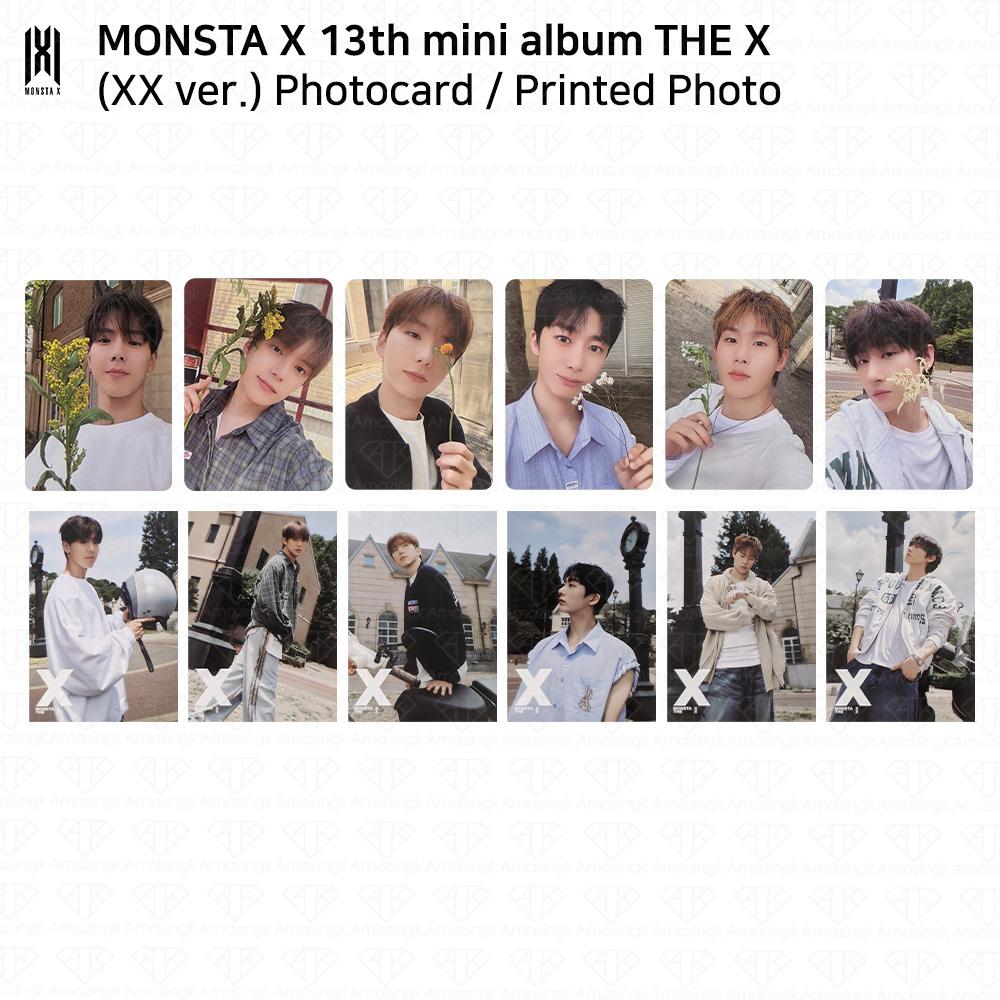MONSTA X The 13th Mini Album THE X Photobook ver XX ver Official Photocard