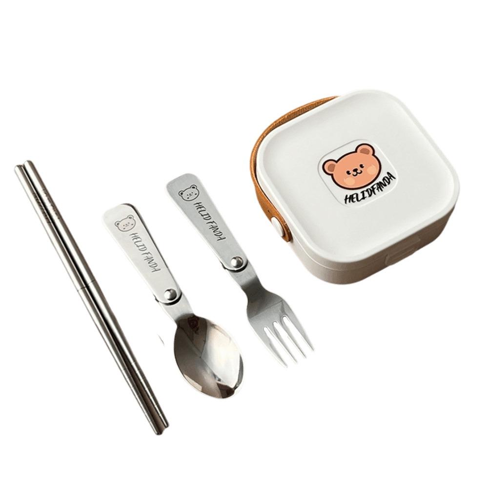 3/4Pcs Detachable Chopstick Mini Folding Cutlery Set Portable Folding Tableware  Outdoor Activities
